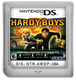The Hardy Boys: Treasure on the Tracks - Fanart - Cart - Front Image