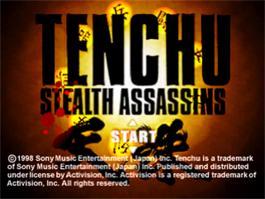 Tenchu: Stealth Assassins - Screenshot - Game Title Image