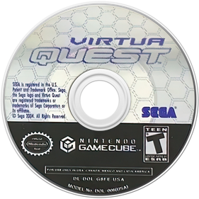 Virtua Quest - Disc Image