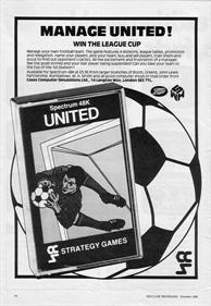 United - Advertisement Flyer - Front Image