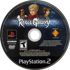 Rogue Galaxy - Disc Image