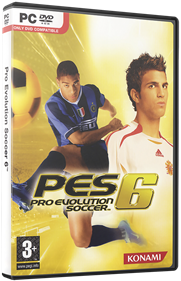 PES: Pro Evolution Soccer 6 - Box - 3D Image