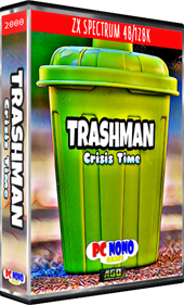 Trashman: Crisis Time - Box - 3D Image