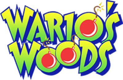 Wario's Woods - Clear Logo Image
