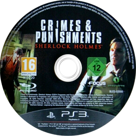 Sherlock Holmes: Crimes & Punishments - Disc Image