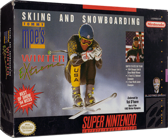 Tommy Moe's Winter Extreme: Skiing & Snowboarding - Box - 3D Image
