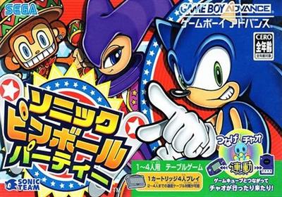 Sonic Pinball Party - Box - Front Image