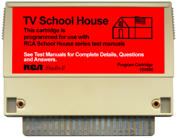 TV School House I - Cart - Front Image