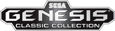 Sega Genesis Classic Collection Gold Edition - Clear Logo Image