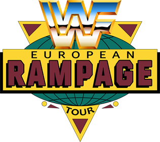 WWF European Rampage Tour - Clear Logo Image