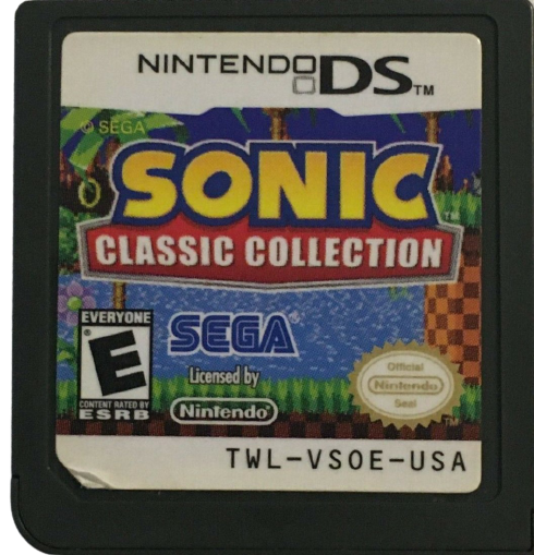 Nintendo DS Sonic Classic Collection 4 Games in One SEGA