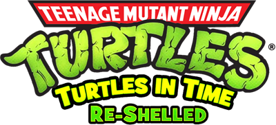 Teenage Mutant Ninja Turtles: Turtles in Time Re-Shelled - Clear Logo Image