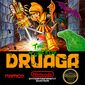 The Tower of Druaga - Fanart - Box - Front Image