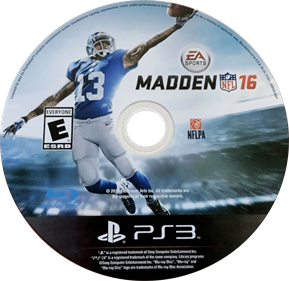 Madden NFL 16 - Disc Image