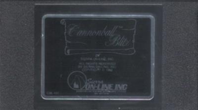 Cannonball Blitz - Cart - Front Image
