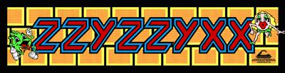 Zzyzzyxx - Arcade - Marquee Image