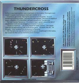 Thundercross - Box - Back Image