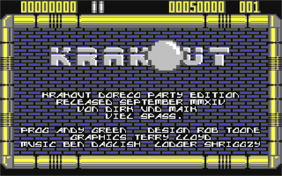 Krakout: DoReCo Party Edition - Screenshot - Game Title Image