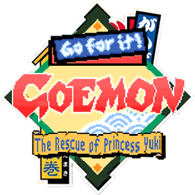 Go for it! Goemon: The Rescue of Princess Yuki - Clear Logo Image