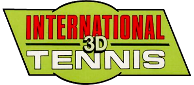 International 3D Tennis - Clear Logo Image