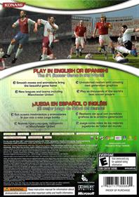 Winning Eleven: Pro Evolution Soccer 2007 - Box - Back Image