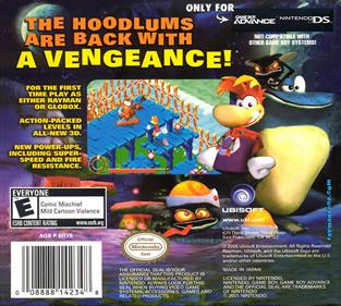 Rayman: Hoodlum's Revenge - Box - Back Image