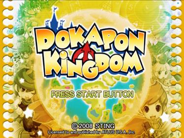 Dokapon Kingdom - Screenshot - Game Title Image