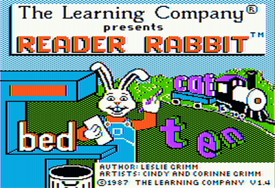 Reader Rabbit - Screenshot - Game Title Image