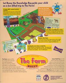 Lets Explore the Farm with Buzzy - Box - Back Image