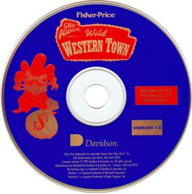 Great Adventures by Fisher-Price: Wild Western Town - Disc Image