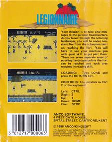 Legionnaire - Box - Back Image