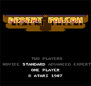 Desert Falcon - Screenshot - Game Title Image