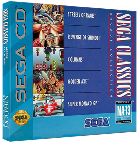 Sega Classics Arcade Collection (5-in-1) - Box - 3D Image