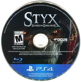 Styx: Shards of Darkness - Disc Image