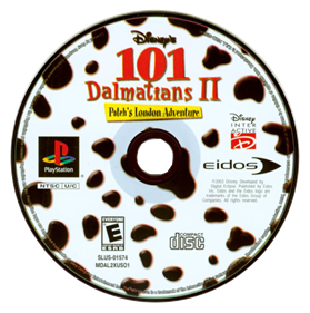 Disney's 101 Dalmatians II: Patch's London Adventure - Disc Image