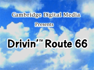 Drivin' Route 66 - Screenshot - Game Title Image