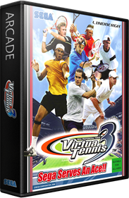 Virtua Tennis 3 - Box - 3D Image