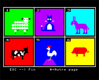 Les animaux et la ferme - Screenshot - Gameplay Image
