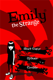 Emily the Strange: Strangerous - Screenshot - Game Title Image