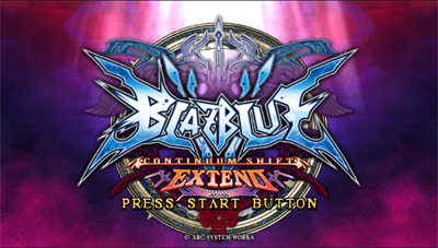 BlazBlue: Continuum Shift Extend - Screenshot - Game Title Image