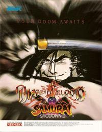 Samurai Shodown III - Advertisement Flyer - Front
