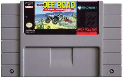 Super Off Road: The Baja - Fanart - Cart - Front Image