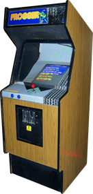 Frogger - Arcade - Cabinet Image