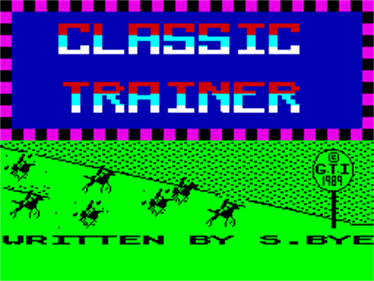 Classic Trainer - Screenshot - Game Title Image