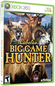 Cabela's Big Game Hunter - Box - 3D Image