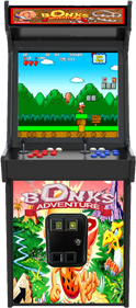 Bonk's Adventure - Arcade - Cabinet Image