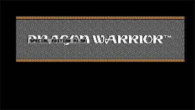 Dragon Warrior: Special Edition V1.3a - Screenshot - Game Title Image