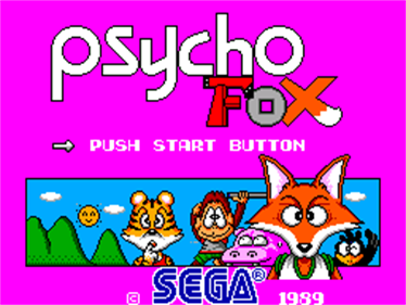 Psycho Fox - Screenshot - Game Title Image