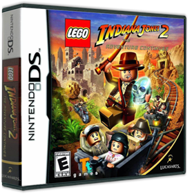 LEGO Indiana Jones 2: The Adventure Continues - Box - 3D Image