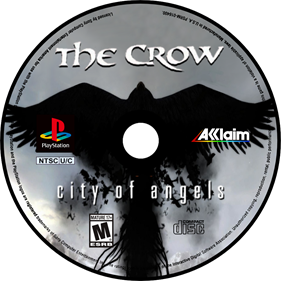The Crow: City of Angels - Fanart - Disc Image
